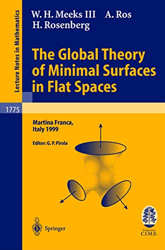 The Global Theory of Minimal Surfaces in Flat Spaces: Lectures given at the 2nd Session of the Centro Internazionale Matematico Estivo (C.I.M.E.) held ... 1999 (Lecture Notes in Mathematics, 1775)