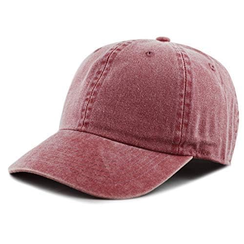 Image of The Hat Depot 100% Cotton Pigment Dyed Low Profile Dad Hat Six Panel Cap