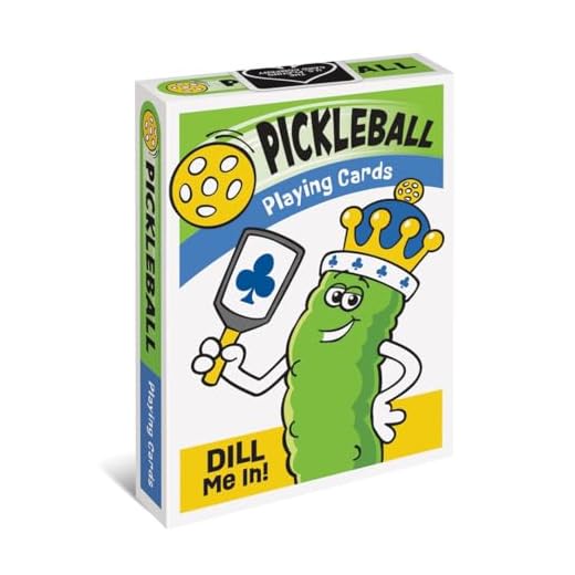 Trend Enterprises Pickleball Playing Cards