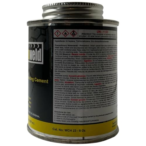 Cemento vulcanizante para reparación de neumáticos 8 oz 2 pack miniatura 3