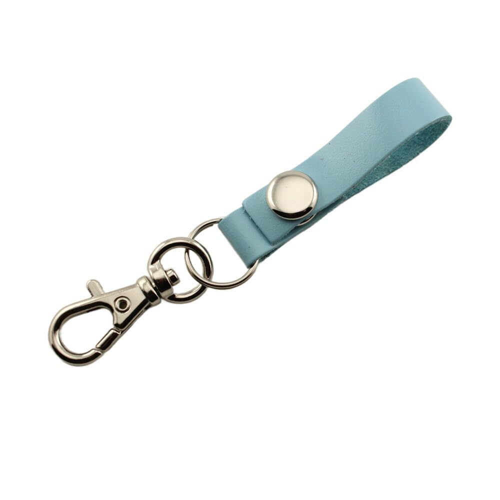 Cowhide Leather Zipper Pull Charm