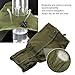 Legging Gaiters, Firm Binding Snow Boot Gaiters Adjustable Oxford Cloth for Climbing for Hiking(Military Green)