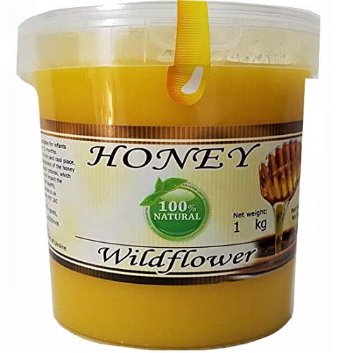 1 Kg Pure Honey Raw Unfiltered Unheated- Unpasteurised Crystalized Honey Freshly Harvested