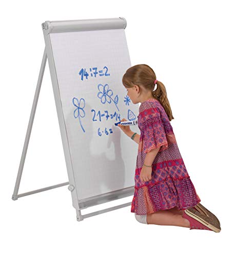 Franken FC84 Flipchart-bord Deluxe Standard, 67,5 x 58 cm, 8 kg, 67 x 95 cm, lichtgrijs - Image 6