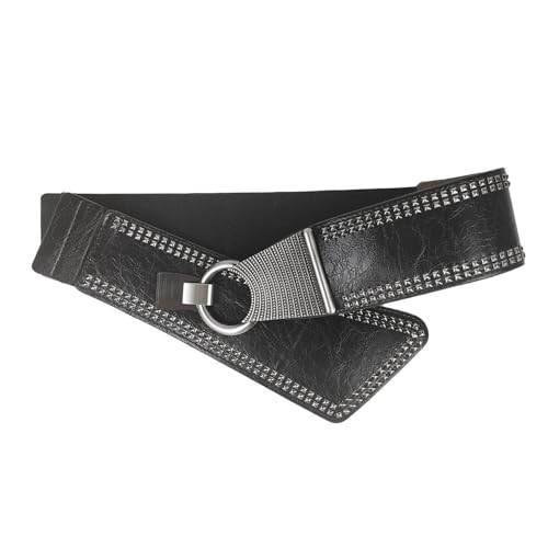 Women's Loose Belt Coat Suit Elastic Belt - Main Image