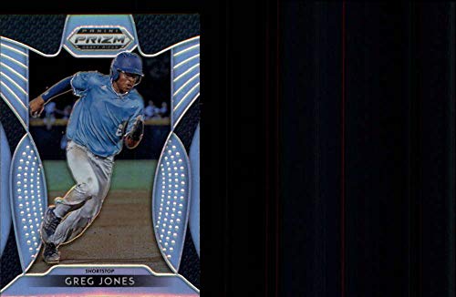 2019 Prizm Draft Baseball Silver Prizm Refractor #85 Greg Jones UNC-Wilmington Seahawks Official Panini Collegiate Licensed Trading Card (Note any scan streaks seen are not on the card itself)