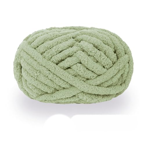 Dicke Wolle 25,6m 226g 2cm Chunky Yarn Zum Häkeln Handstricken Garn Flauschige Häkelwolle Für Schal Decke Schlauchgarn Plüschwolle Handstrickwolle Taschen Fluffy Wool Blanket Armstrickwolle (28)
