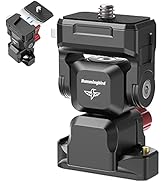 R082 Quick Release Monitor Mount 360° Adjustable NATO Rail Monitor Clamp for Camera Cage, 1/4" QR...