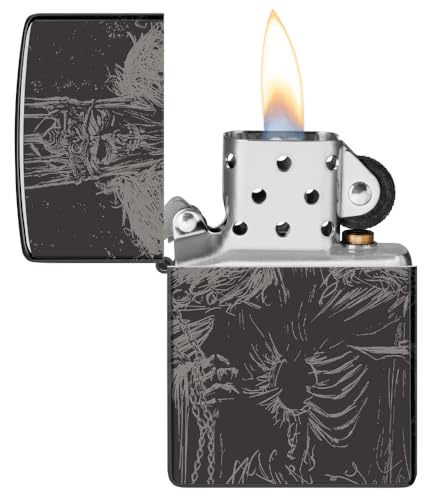 Encendedor de Bolsillo Zippo Skull King Black miniatura 4