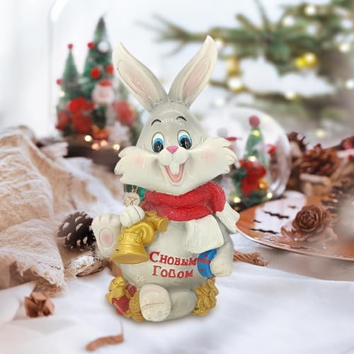 Enfeites de banco de moedas, caixa de dinheiro de Natal, Mealheiro reutilizável Bell Bunny Coin Bank