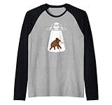 Mammoth, Tiermotiv Mammut Alien Mammut Tier Wolltier Raglan