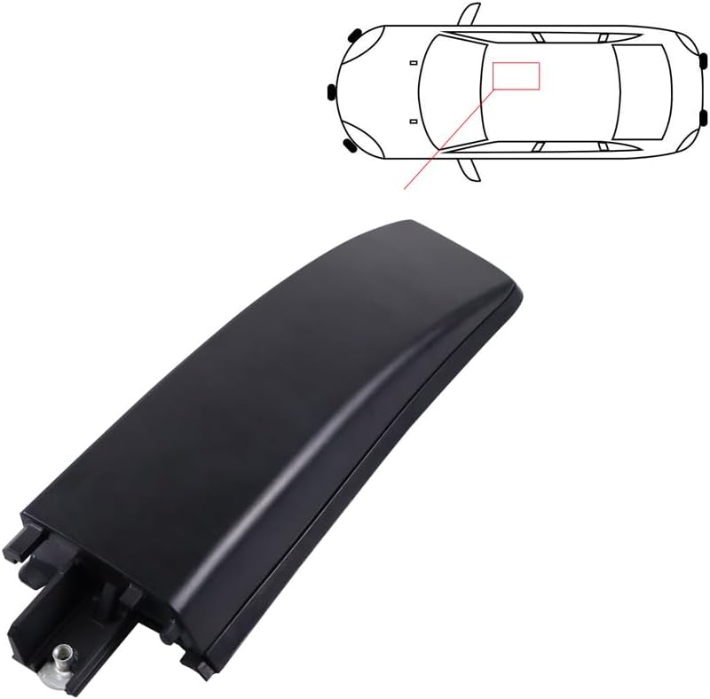 Roof Rack End Cap with Rubber Clip Front Right Compatible with Suzuki Grand Vitara 2006-2015
