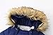 JELEUON Infant Baby Boys and Grils Winter Warm Hooded Puffer Winter Footie Snow Coat Romper with Gloves Shoes