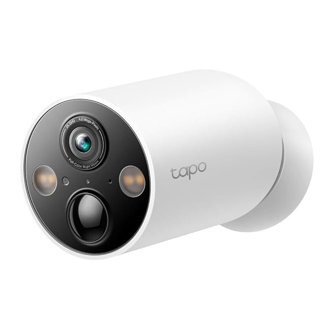 Tapo C425, Wire-Free MagCam, Indoor/Outdoor 2K QHD 4MP 1440p Battery Powered Smart Security Camera, Magnetic Mount, Starlight Color Night Vision, Person/Pet/Vehicle Detection, SD/Cloud Storage