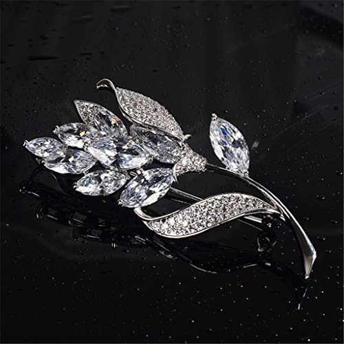 Broche Xiaoxiangfeng rétro pour femme : bijou de corsage, accessoire robe et costume