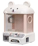 ✅【ゲームセンターの、あのゲームをおうちで!】「小さなオモチャやお菓子を入れて「繰り返し楽しめる家庭用クレーンゲーム。✅【自由に動く操作レバー】1本のレバーでクレーンを8方向に操作でき、景品をより正確に狙えます。昇降レバーも上下の細かな調節ができます。✅【選べる電源】単3アルカリ乾電池×5本(別売)またはUSB電源ケーブル(付属)の2種類から電源が選べます。 ✅【容量たっぷりの大きめサイズ】本体内寸は約25×17cm、従来モデルより少し大きめで一度にたくさんの景品が入ります。✅【知育にも役立ちま...