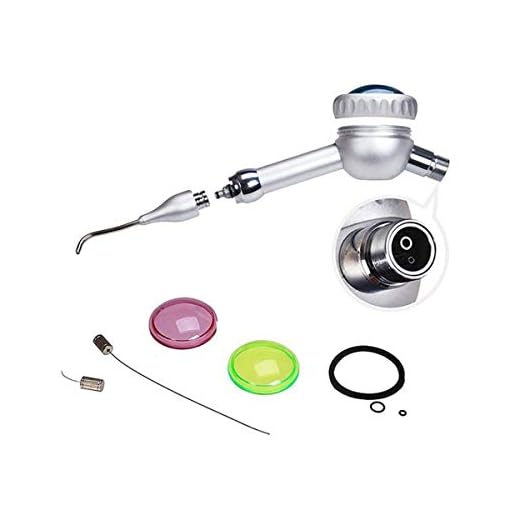 TJIRIS Teeth Whitening Sand Blasting Machine Dental Blaster Tool for Sandblasting