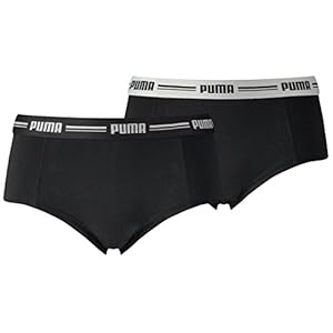Puma - 5730100010 - Boxer 2er Pack - Frauen - Black (Schwarz) - M