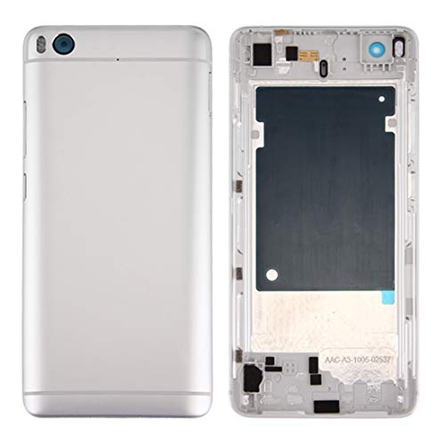 Coque arrière Xiaomi Mi 5s gris argent, cache batterie de rechange pour châssis