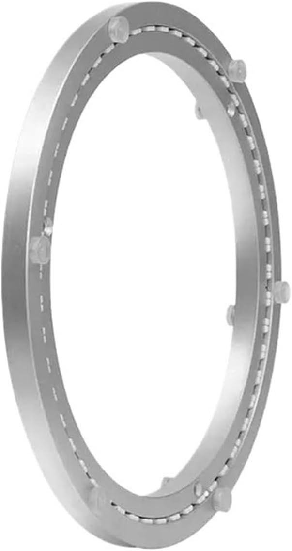 Smooth Aluminum Alloy Round Turntable Dinning Table Swivel Plate Rotating Bearings Lazy Susan(20INCH 506MM)