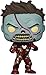 Funko POP Marvel: What If? - Zombie Iron Man, Amazon Exclusive Glow in The Dark, Multicolor, (58178)