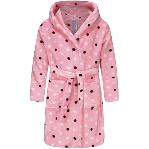 Best for All Hooded Bathrobe (Pink Dots) Cover