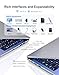 MOMENTPLUS Laptop Computer 16 Inch 11 Pro, Alder Lake N95 Notebook PC (4C/4T, Up to 3.4GHz), 16GB DDR4 RAM, 512GB NVMe SSD, 1080P Screen, UHD Graphics, Backlit Keyboard, Wi-Fi 5, BT 5.0, Webcam