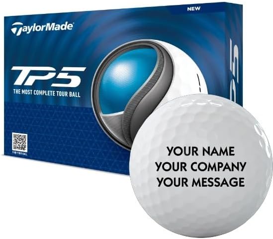 2024 Taylormade TP5 Personalized Golf Balls