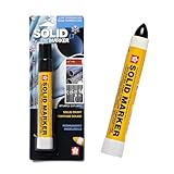 Sakura Solid Paint Markers with Twist Up Tip - Low Temperature Permanent Marker Pens - Window, Wood, & Glass Marker - Black Paint - 1 Pack