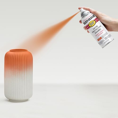 Image of Rust-Oleum 369193 Stops Rust Spray Paint, 12 oz, Satin Turmeric