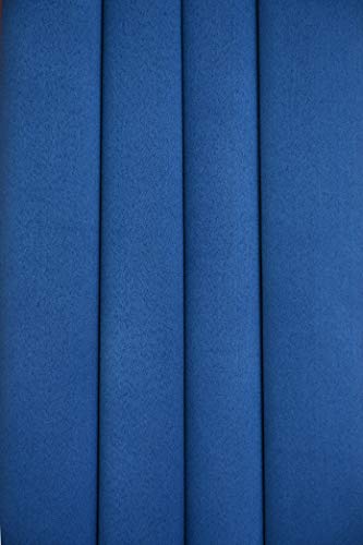 Image of Premium Blackout Solid Curtain for Home 100% Opaque Curtains for Long Door 9 Feet,Pack of 3,Blue