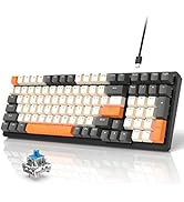 Amazon | ZIYOU LANG K3メカニカルキーボード ゲーミングキーボード 98