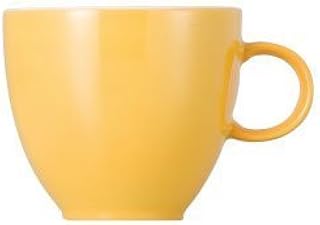 EKM Living Thomas 10850-408502-14722 Sunny Day - Juego de 6 tazas de café y café (1 producto de cuidado corporal), color amarillo