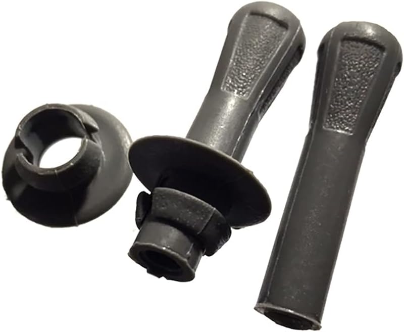 Replacement Fit for Door Lock Knob Surround 2set Navara D21 Hardbody Pathfinder (Black)