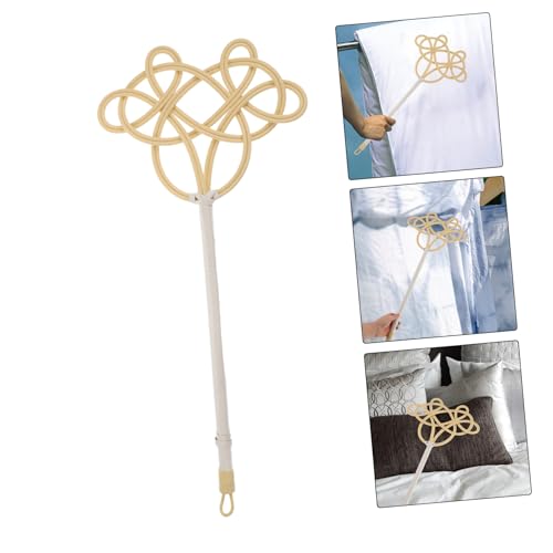 SOESFOUFU Long Handle Rug Beater Duster with Imitation Rattan Weave for Efficient Home Cleaning Sturdy Plastic Construction Ergonomic Design for Comfortable Dust Removal Mattresses Carpets - Thumbnail 7