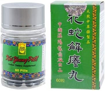 Amazon Com 漢陽花蛇解癢丸 Kai Yeung Pill Astragalus For Skin Blood Circulatory Immune Herbal Supplement 60 Pills 1 Pack Health Personal Care
