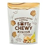 Member Marks Peanut Butter & Banana Soft & Chewy Dog Treats, 3 lbs. (No Corn, Wheat, Soy, by-Products) PARC-1