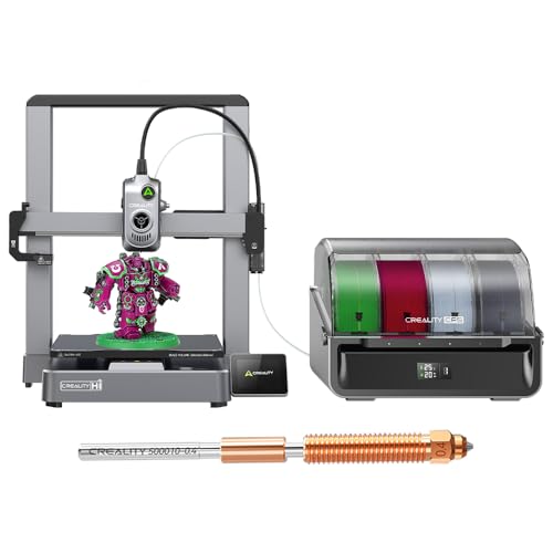 Creality Hi Combo (A) 3D Printer, Multi Color 3D Printing