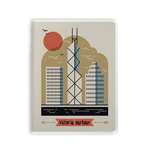 Carnet de notes Hong Kong Victoria Harbour couverture souple idée cadeau original