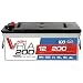 Produktbild BIG AGM Solarbatterie 12V 200Ah C100 Batterie Versorgung Mover Caravan Boot statt 180Ah