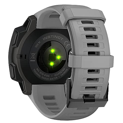 Bracelet de rechange Garmin Instinct anti-irritation en silicone