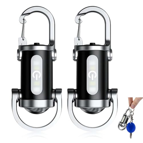 Mini llavero superbrillante, llavero impermeable, linterna, cargador, mini linterna LED, llavero, linterna, carga USB, bolsas de camping al aire libre