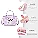TradWloth Cute Mini Purse Crossbody, Soft PU Leather Messenger Shoulder Bag Cartoon Handbag, 2Pcs