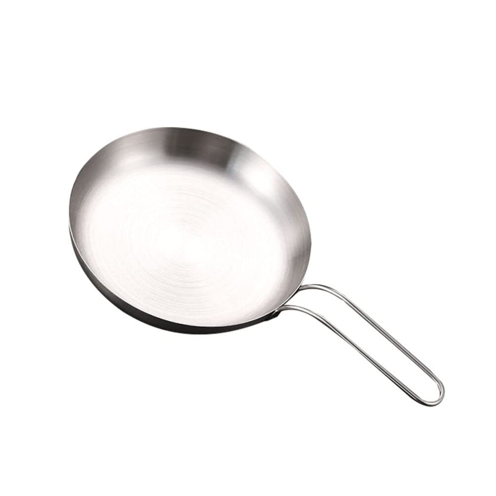 Luxshiny Round Frying Pan cake Fried Chicken Pan