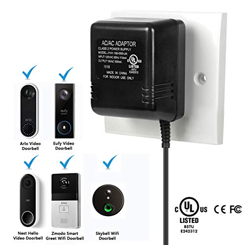 Power Supply Adapter for Video Doorbell, Video Doorbell 2 & Video