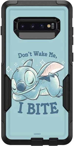 Skinit Decal Phone Skin Compatible with OtterBox Commuter Galaxy S10 Plus - Officially Licensed Disney Lilo and Stitch Stay Weird Design
