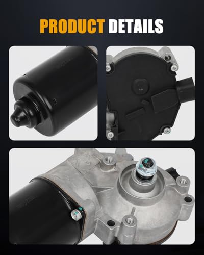 Image of ROADFAR Front Windshield Wiper Motor Fit for Chevrolet for Avalanche 07-13 | Fit For Cadillac For Escalade For Escalade EXT 2007-2014|For Cheyenne|For GMC For Sierra 1500 2500|15779727|15846942|5 Pins