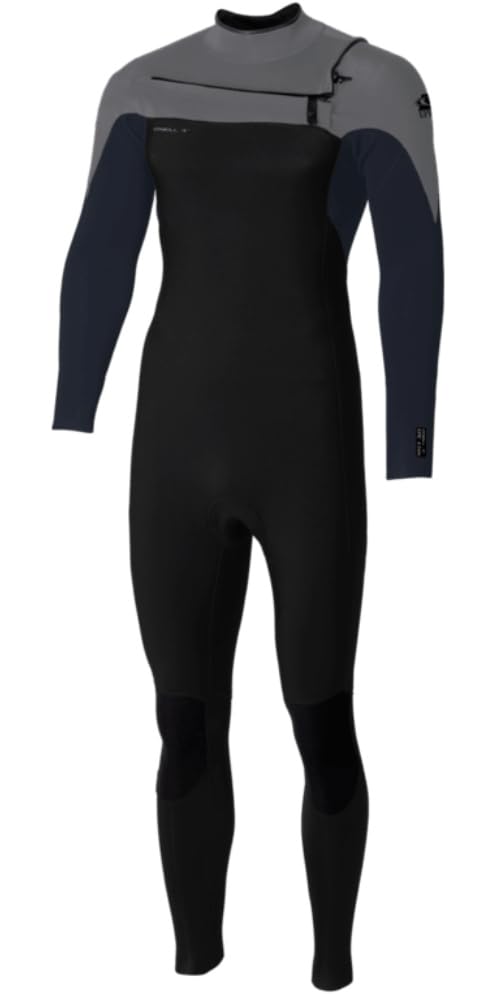 O'NEILL 2025 Hombres Epic 4/3mm Chest Zip Neopreno 5647 - Black/Slate/Smoke
