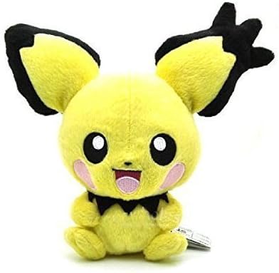 Pichu Pikachu Animal Plush Doll Toy Limited Edition 8" Rare