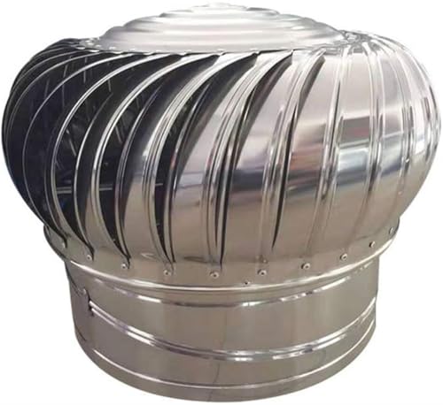 Caperuza de chimenea en acero inoxidable con sistema rotativo de 15.7" 2